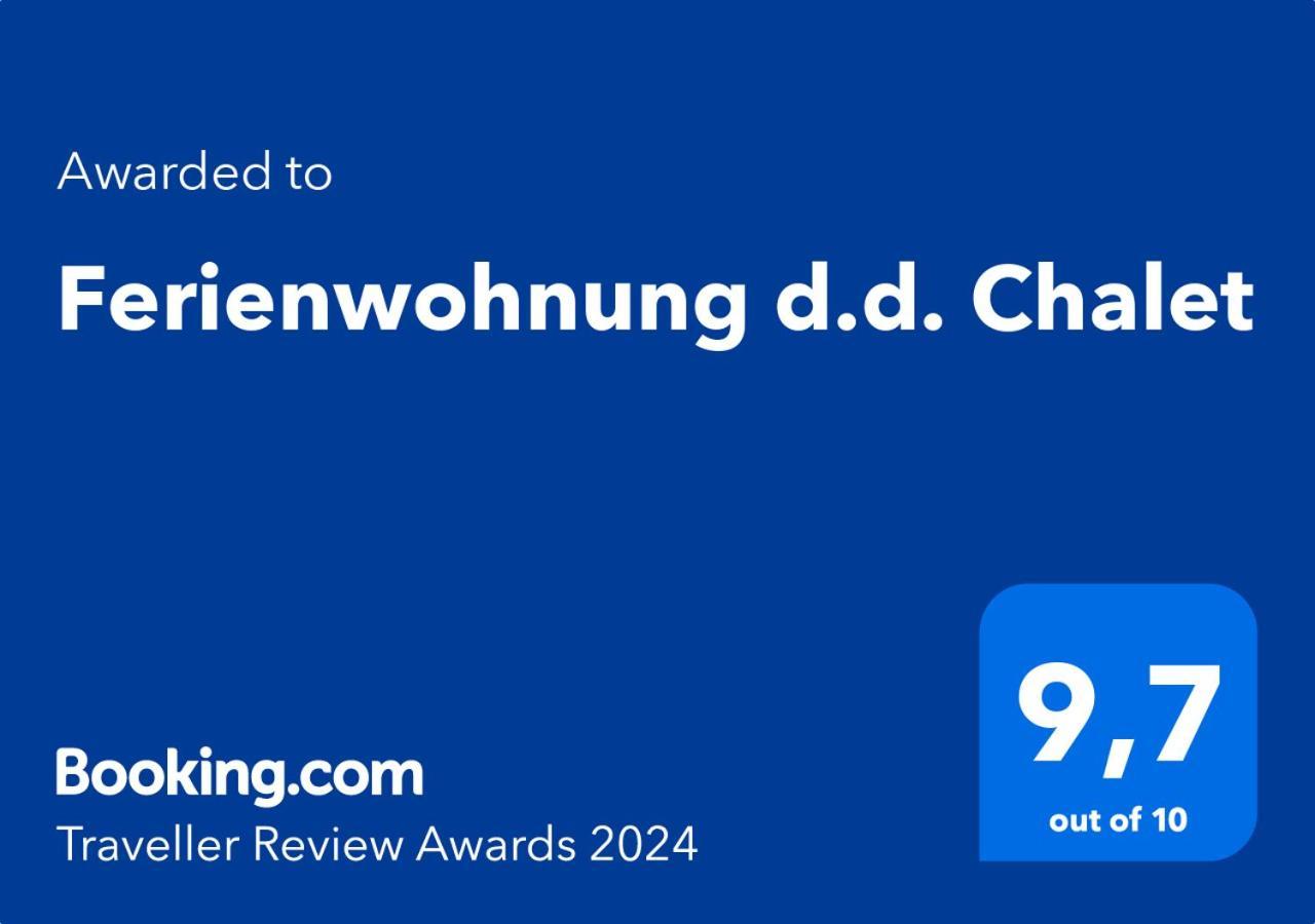 Ferienwohnung D.D. Chalet Aitrach 外观 照片